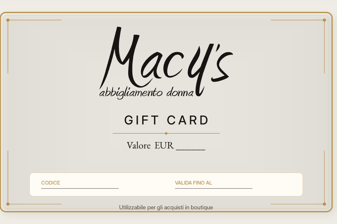 Buono Regalo Macy's