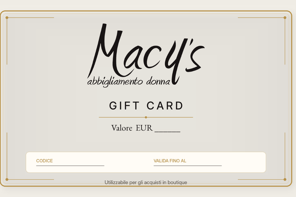Buono Regalo Macy's